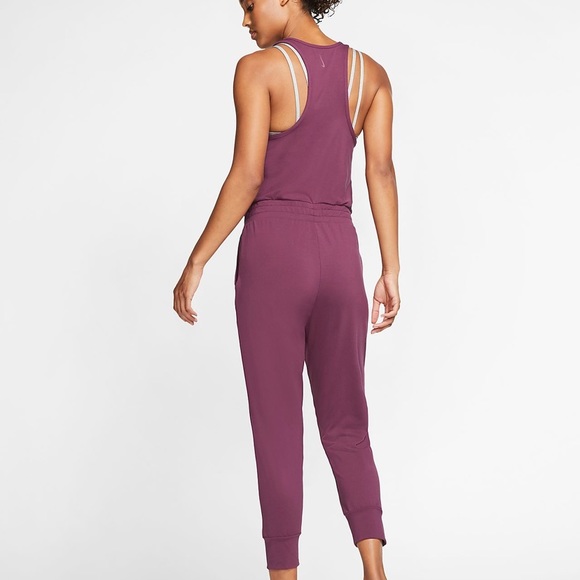 Nike NWT XS Yoga Dri-Fit Racerback Jumpsuit - Picture 3 of 13